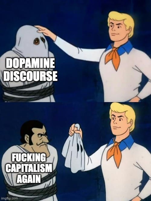 Who Is Getting Rich Off of Dopamine Discourse?